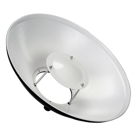 Fotodiox 22 in. Pro Beauty Dish with Multiblitz V Speedring BD-Stnd-MultiV-22in